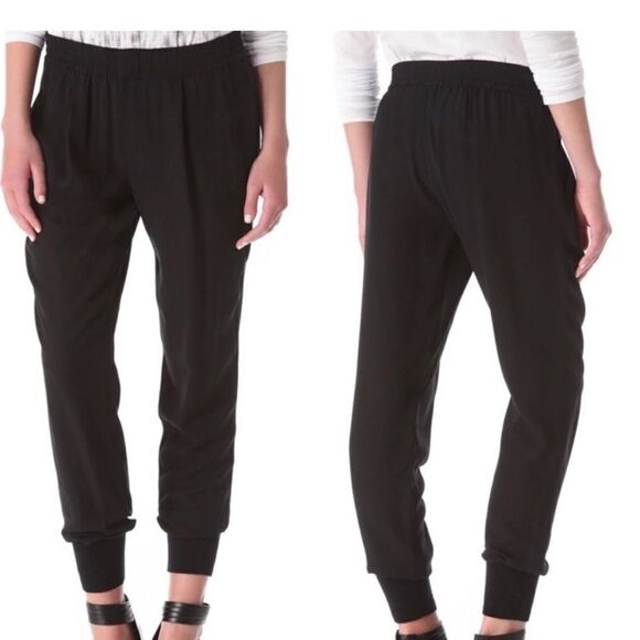 VINCE SILK JOGGERS - Picture 1 of 11